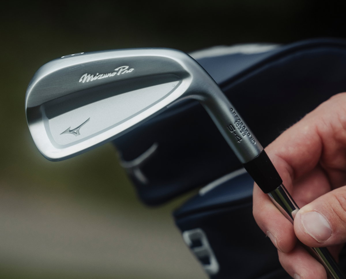 Promotional image of Mizuno Pro S4 Irons