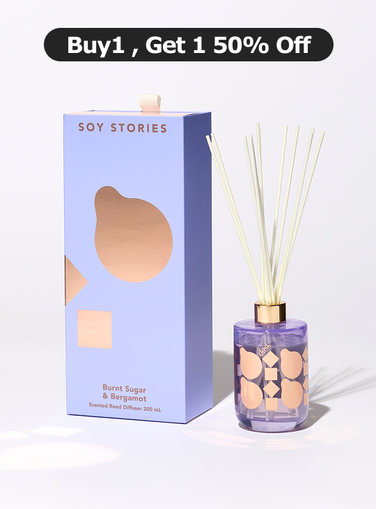 Burnt Sugar & Bergamot Reed Diffuser 200mL