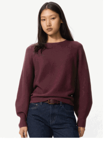 product10women03d0knit0cotton0volume0sleeve0sweater
