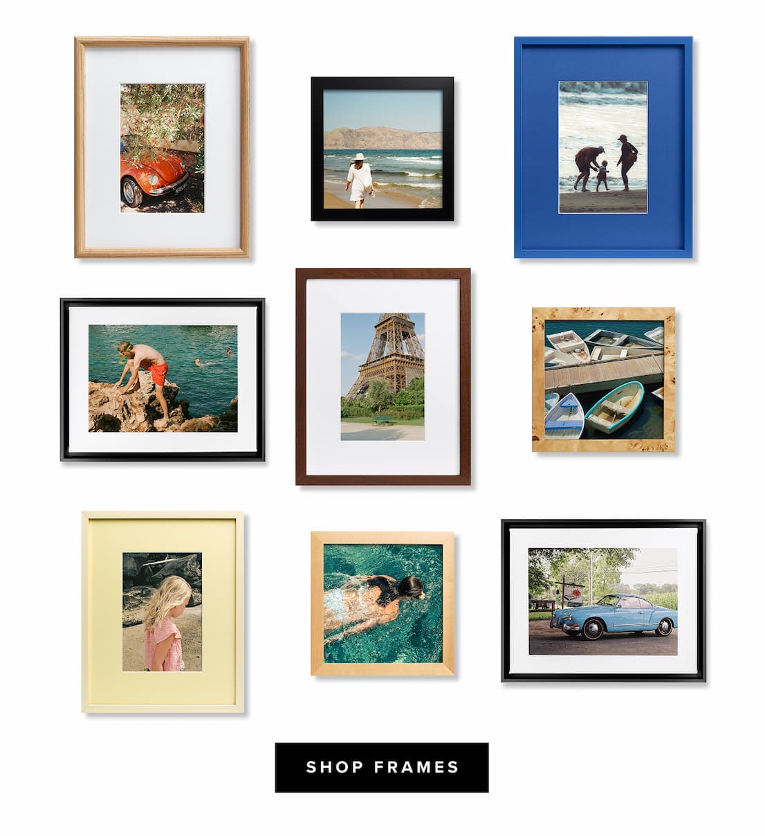 Shop frames
