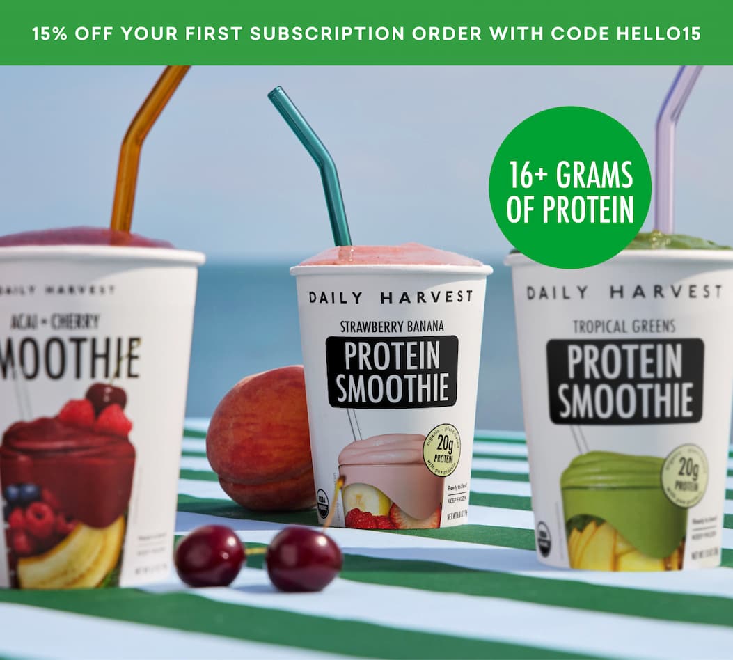 15% off your first subscription order with code HELLO15 | 16+ grams of protein
