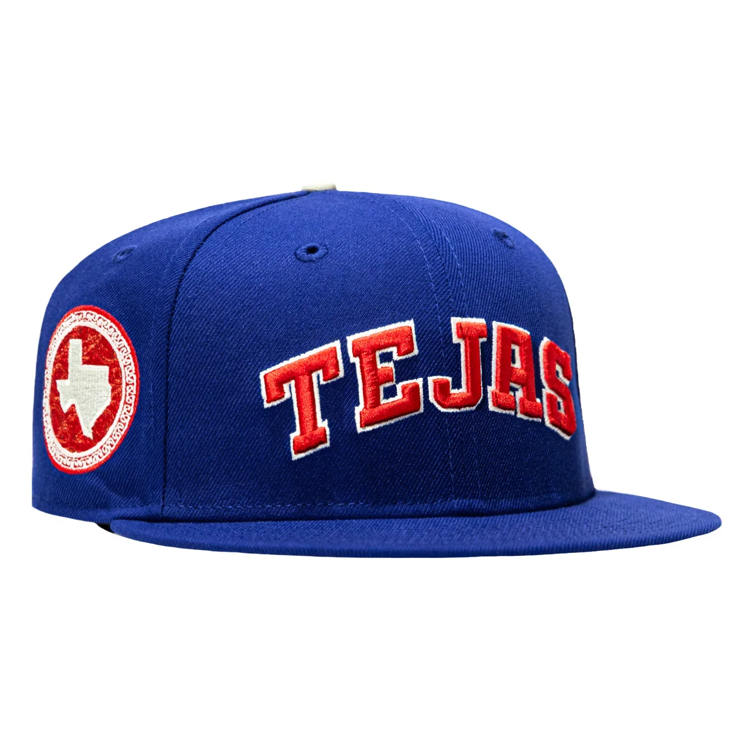 Image of New Era 59Fifty Texas Rangers 2026 City Patch Tejas Hat - Royal