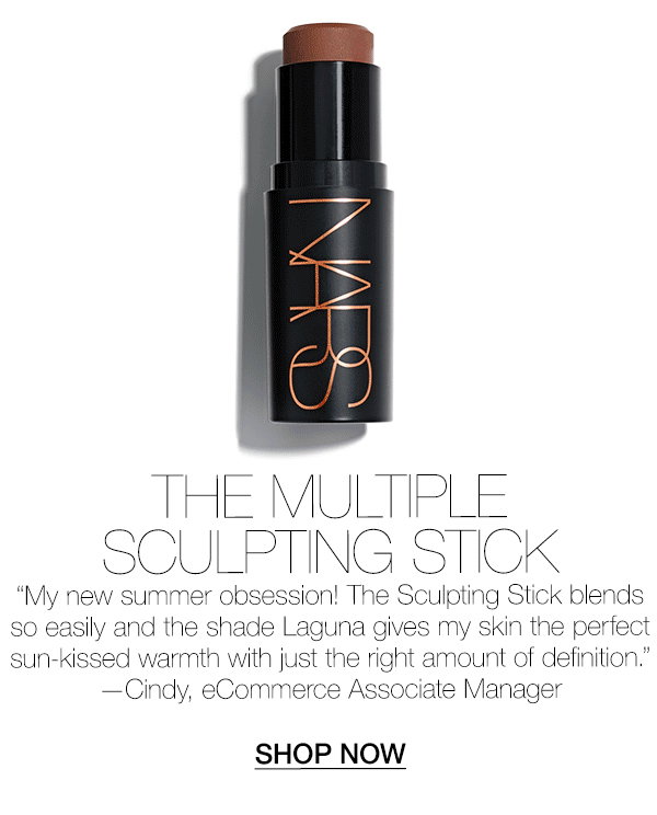 The Multiple Sculpting Stick: “Gives my skin the perfect sun-kissed warmth with just the right amount of definition.” —Cindy, eCommerce Associate Manager