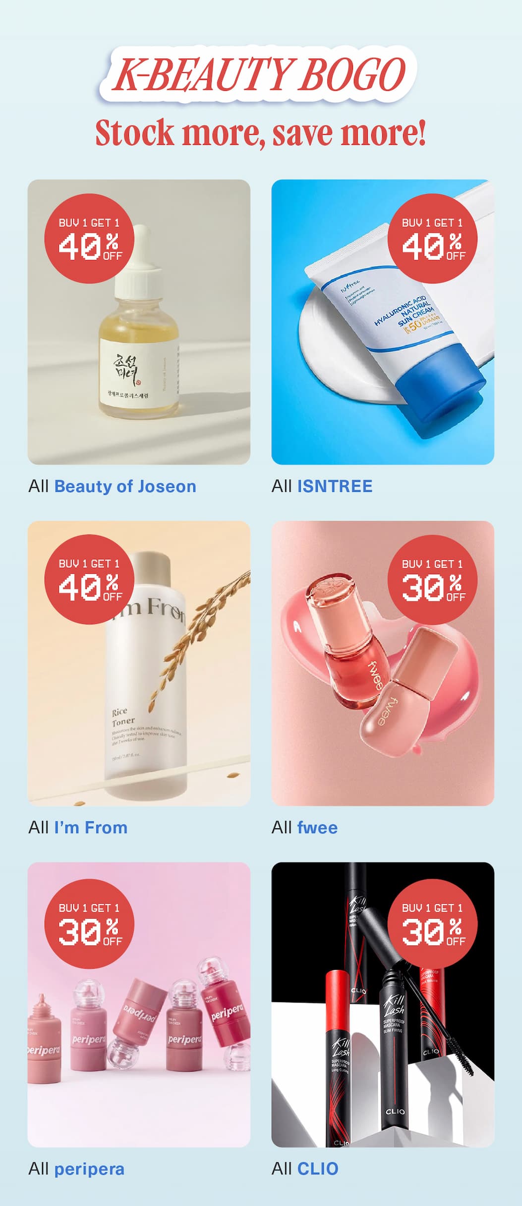 K-BEAUTY BOGO