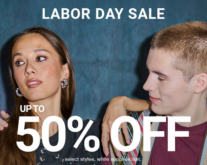 UP TO 50% OFF SELECT STYLES