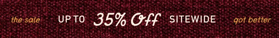 The sale is still on
