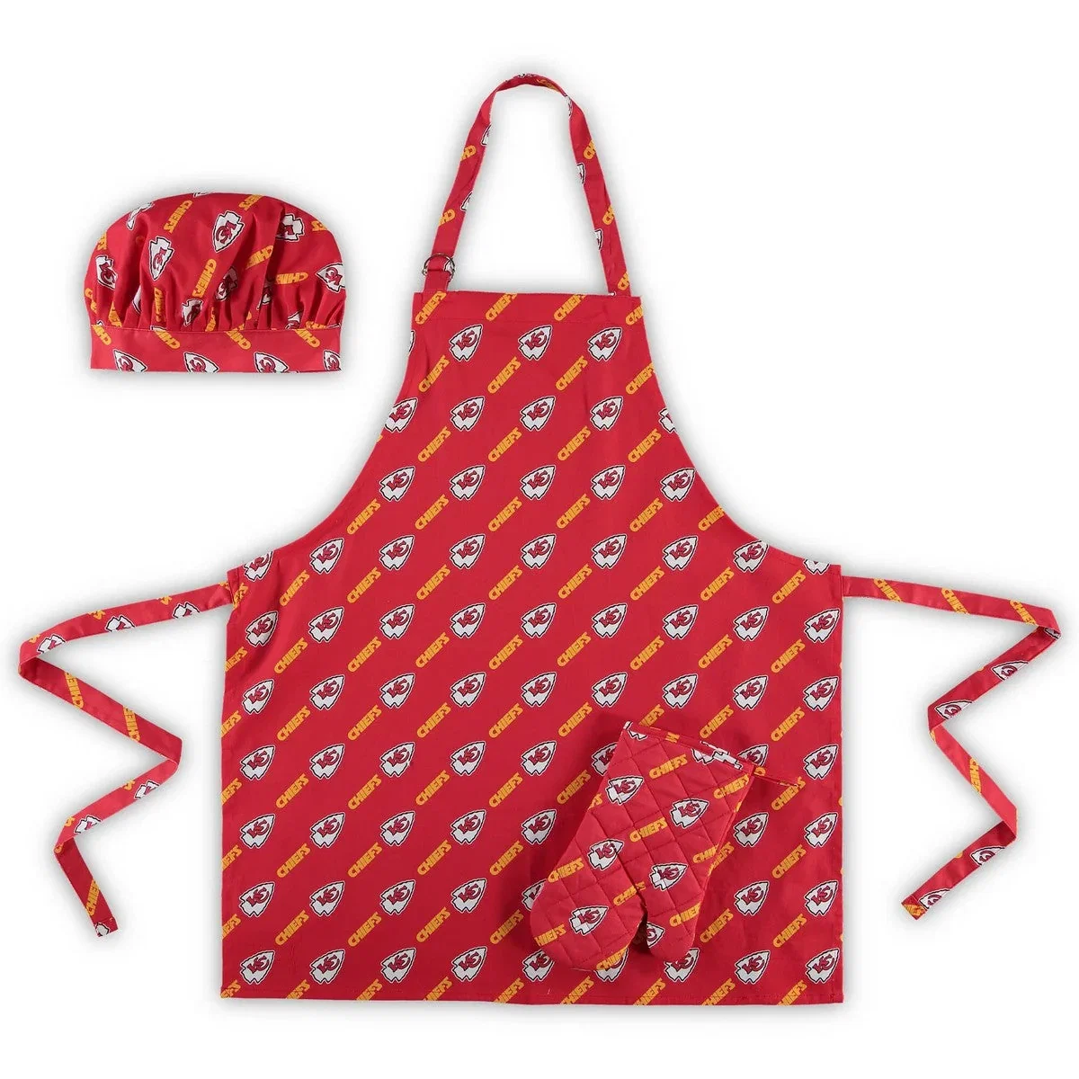 Image of Northwest NFL 3 Piece Set - Apron Oven Mitt and Hat