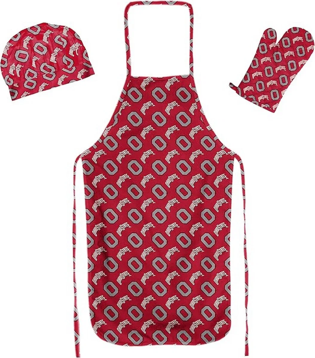 Image of Northwest NCAA 3 Piece Set - Apron Oven Mitt and Hat