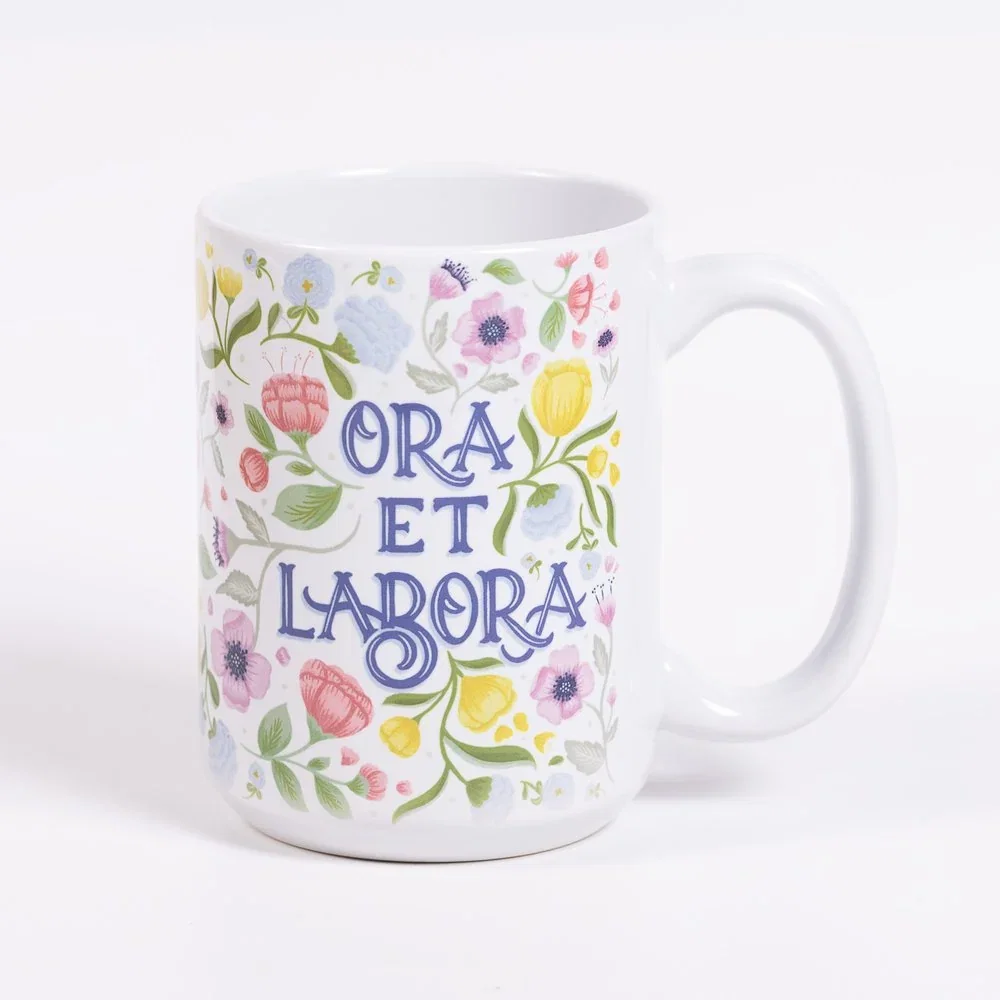 Joyful Botanicals Ora Et Labora Mug