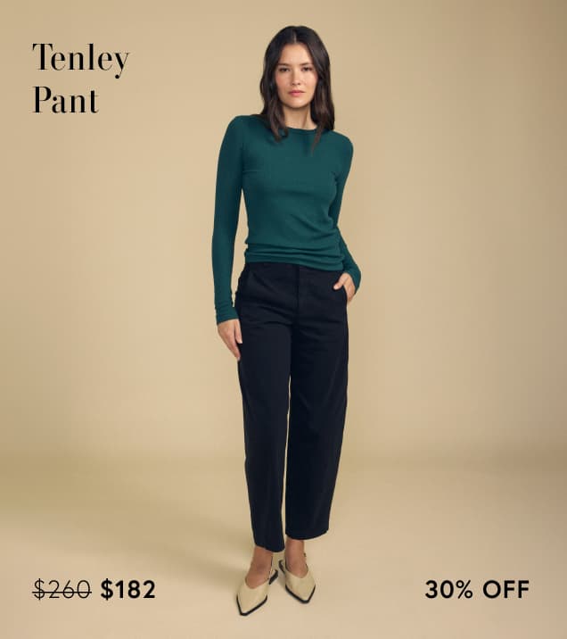 Image of model wearing Tenley in Black.