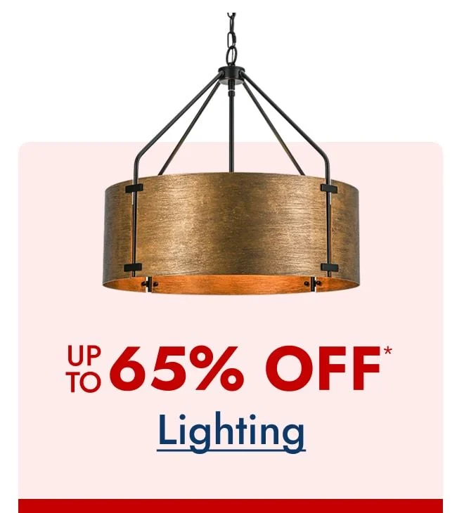 Lighting - Up to 65% Off