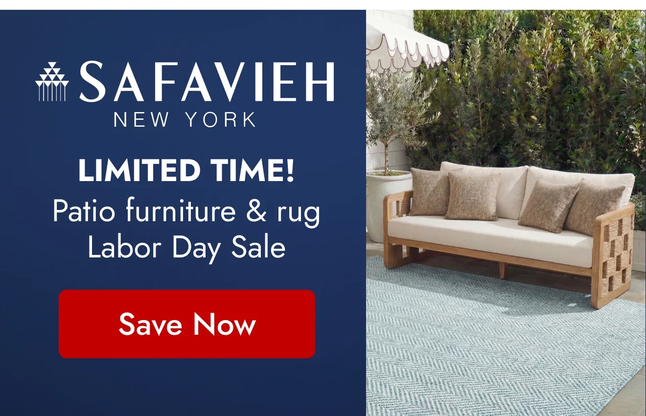 Safavieh: Limited Time! Patio Furniture & Rug Labor Day Sale