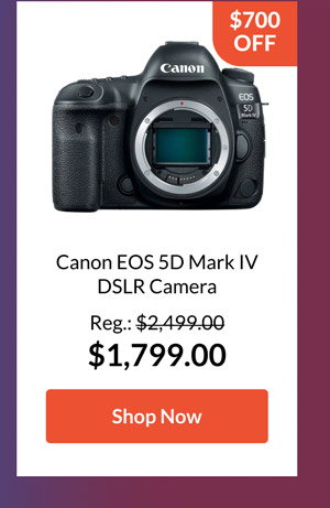 Canon EOS 5D Mark IV DSLR Camera