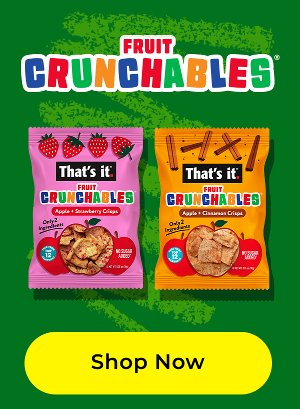 Fruit Crunchables Back to School Sale