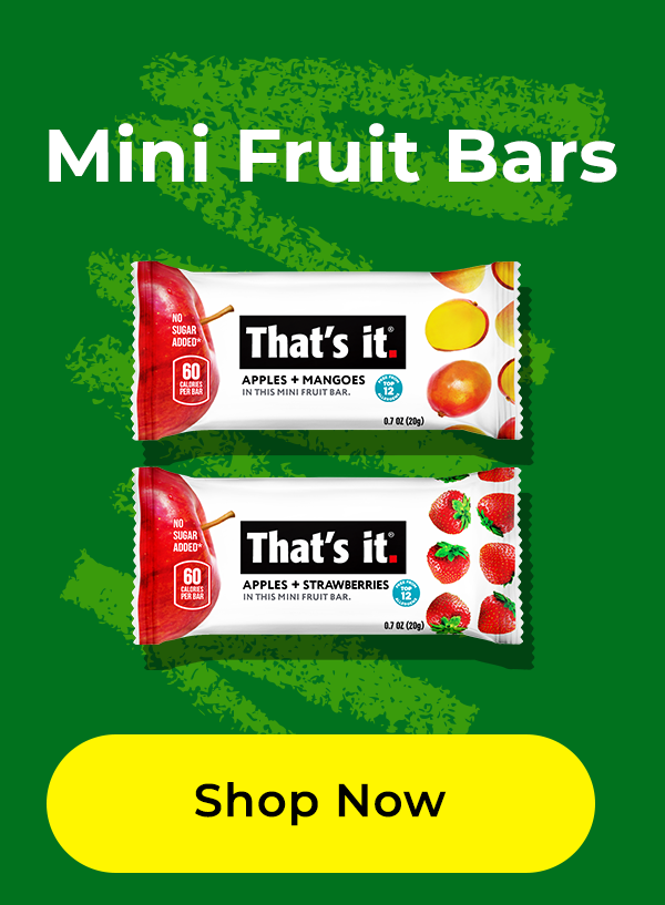 Mini Fruit Bars Back to School Sale