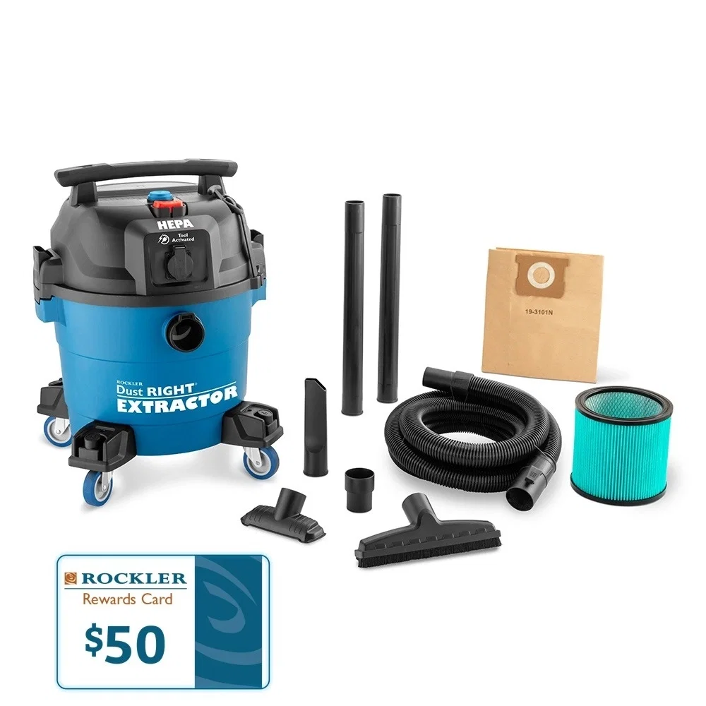 Dust Right Tool Activated HEPA Dust Extractor