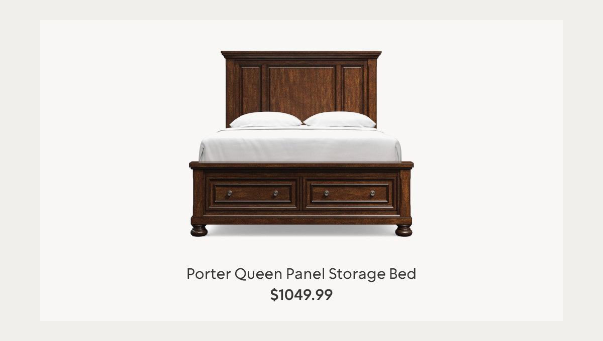 Porter Queen Storage Bed