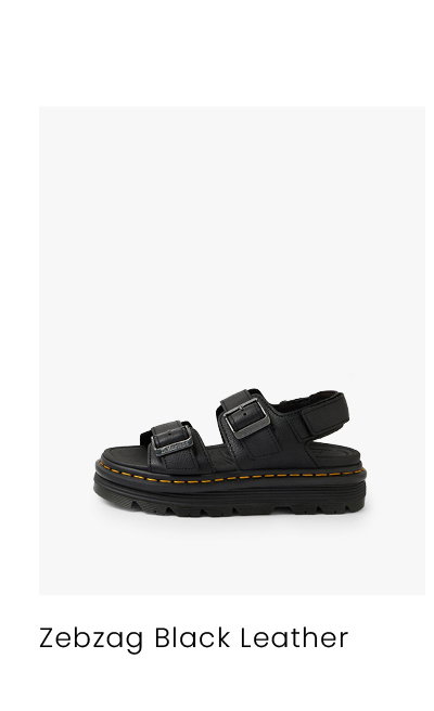 ZEBZAG BLACK LEATHER