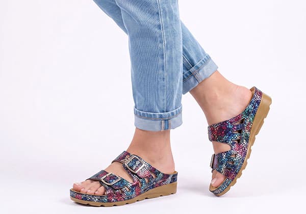 Carla Verde CV645 Womens Comfortable European Slides Sandals