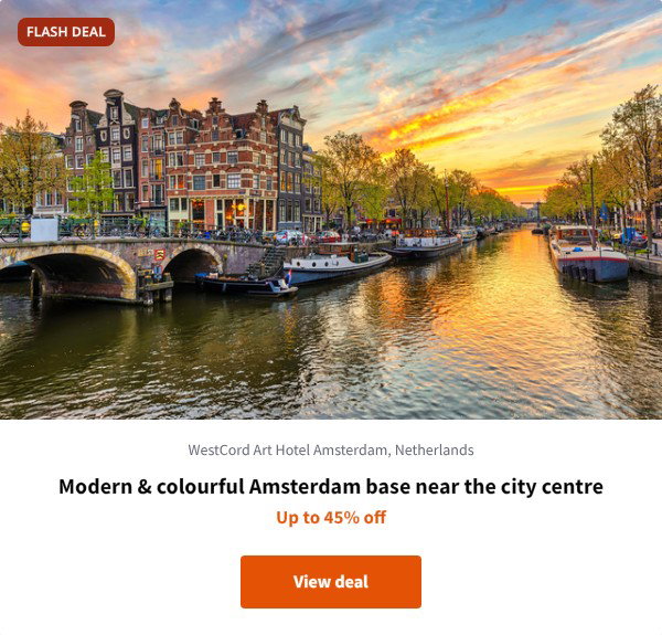 Modern & colourful Amsterdam base near the city centre