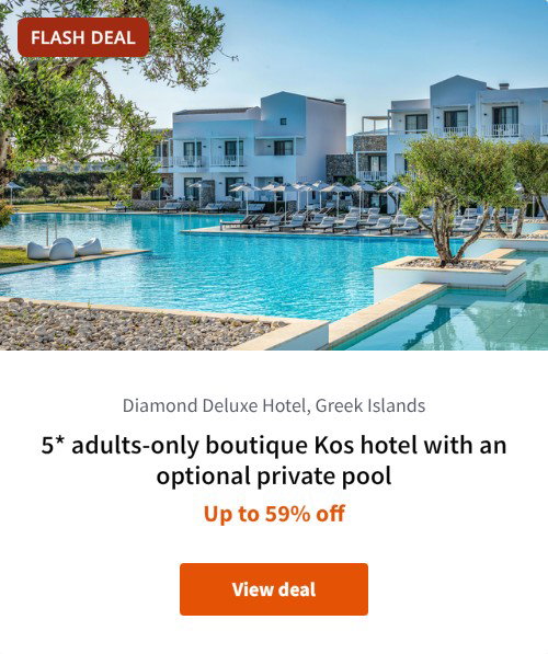 5* adults-only boutique Kos hotel with an optional private pool