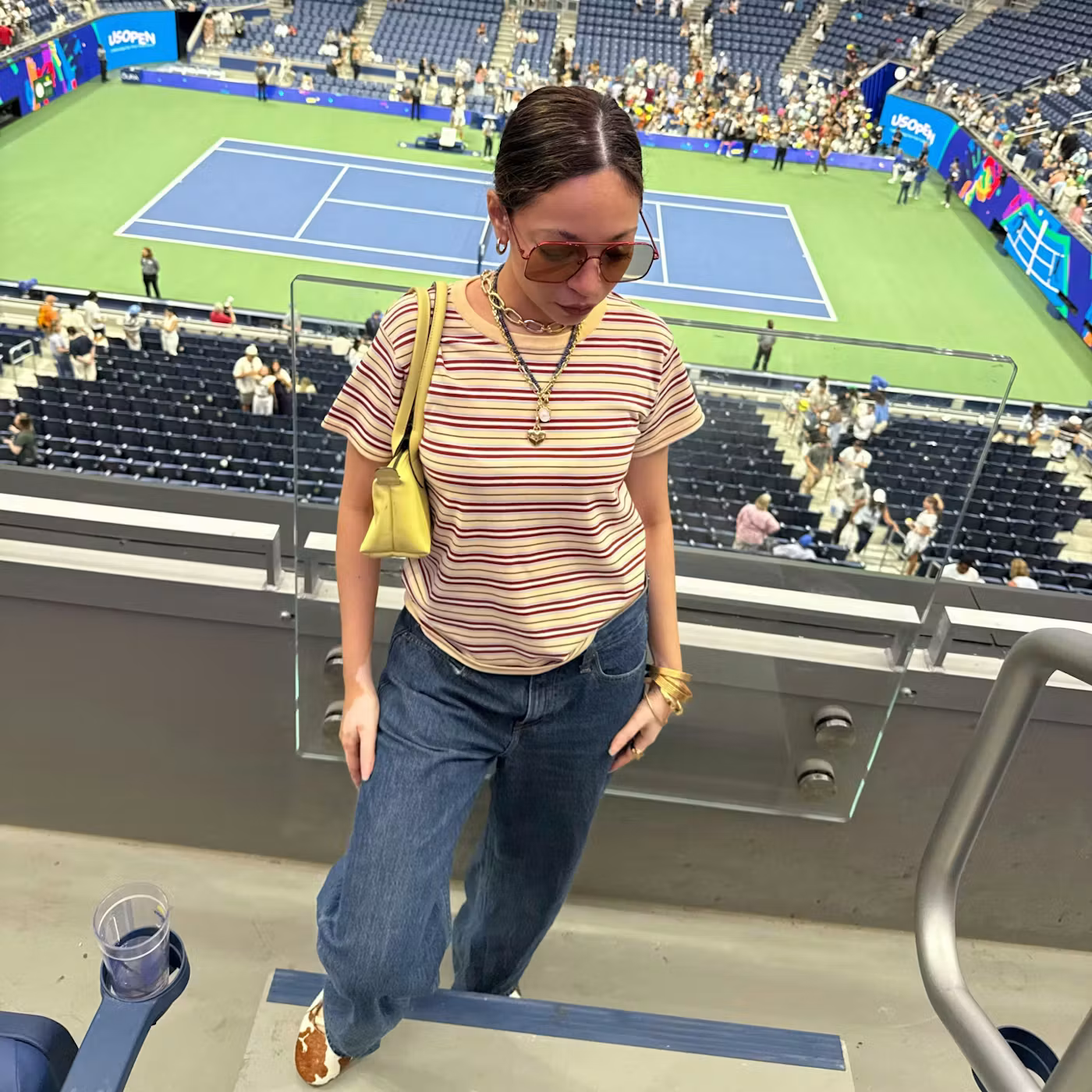 How 2 First-Timers Decided To Serve Looks At The US Open