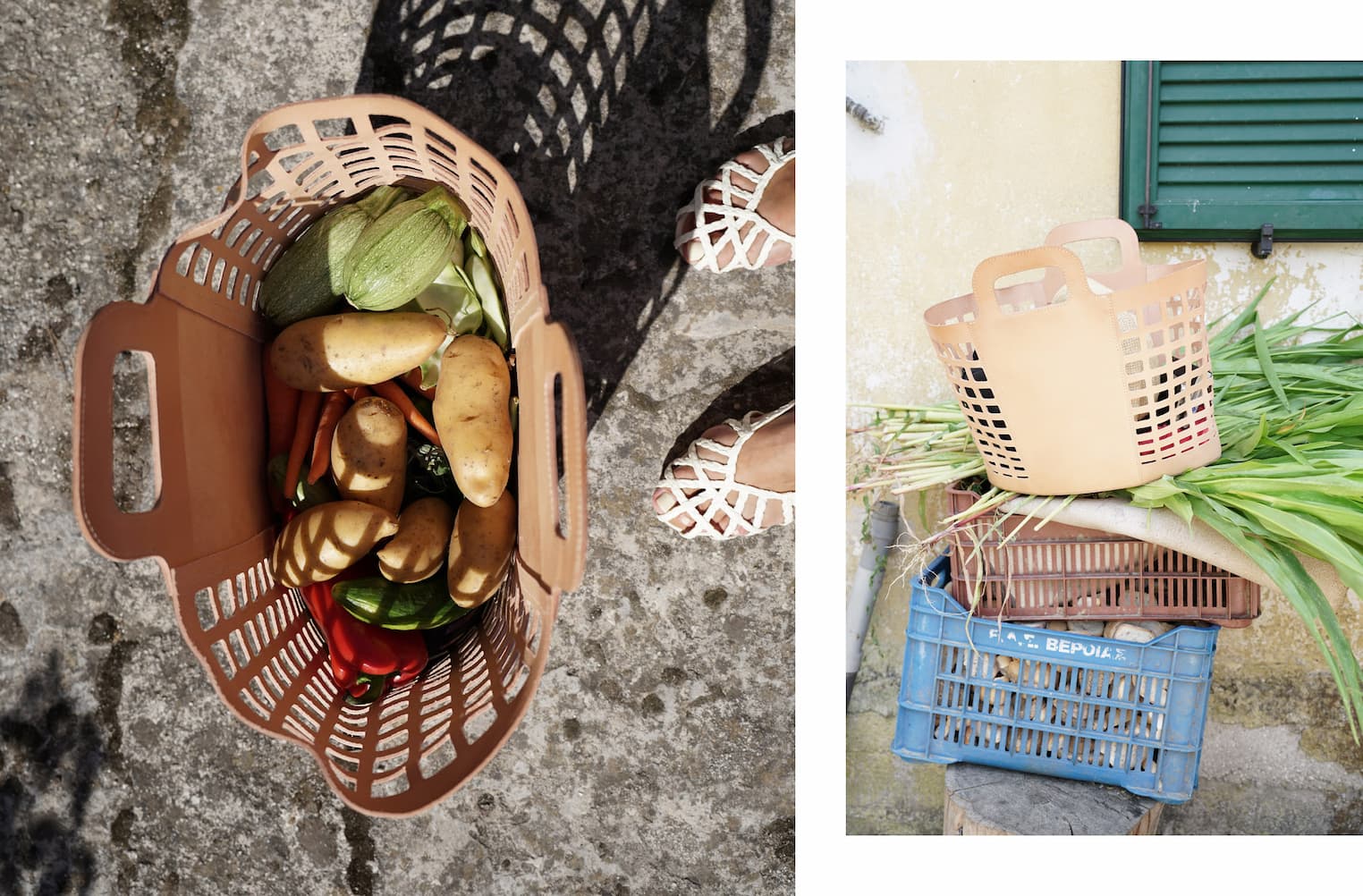 Demijohn Leather Bag