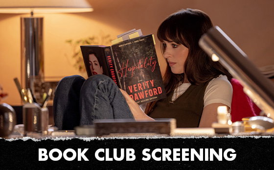 BOOK CLUB SCREENING WITH FREE BOOKMARK