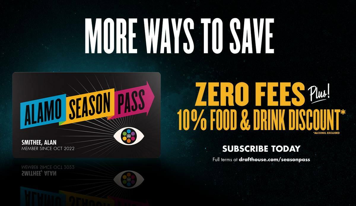JOIN ALAMO SEASON PASS AND GET YOUR SECOND MONTH FREE