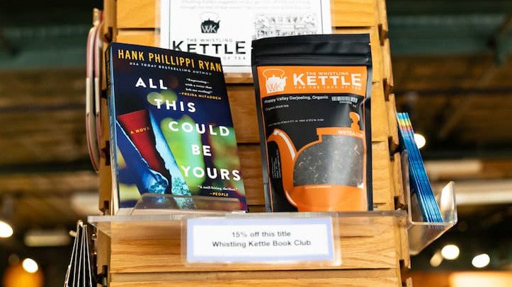 heartwood book next to sleep tight tea