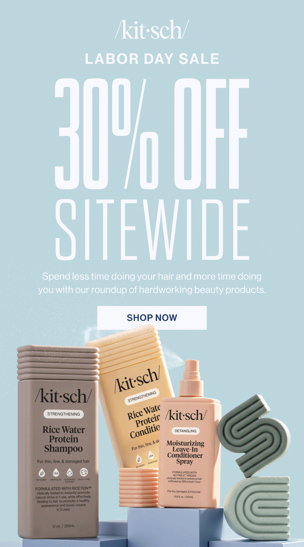 30% off sitewide labor day sale. Spend less time doing your hair and more time doing you with our roundup of hardworking beauty products.
