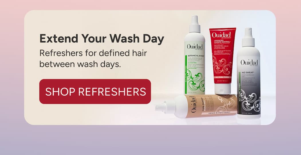 Extend Your Wash Day. Refreshers for defined hair between wash days.