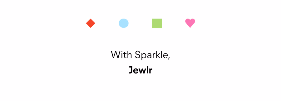 With Sparkle 