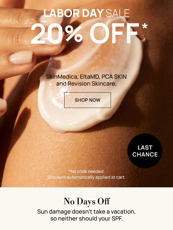 Labor Day Sale: 20% Off