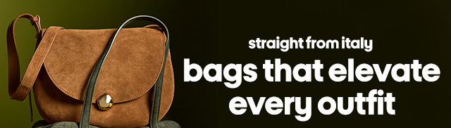straight from italy bags that elevate every outfit