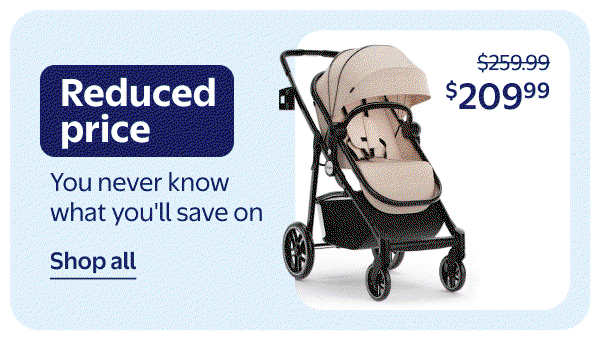 Reduced price - You never know what you'll save on
