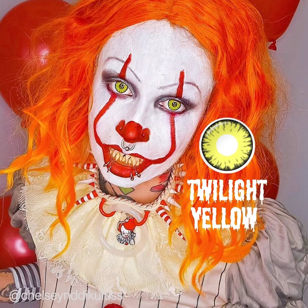 Twilight Yellow Costume Yearly Contact Lenses
