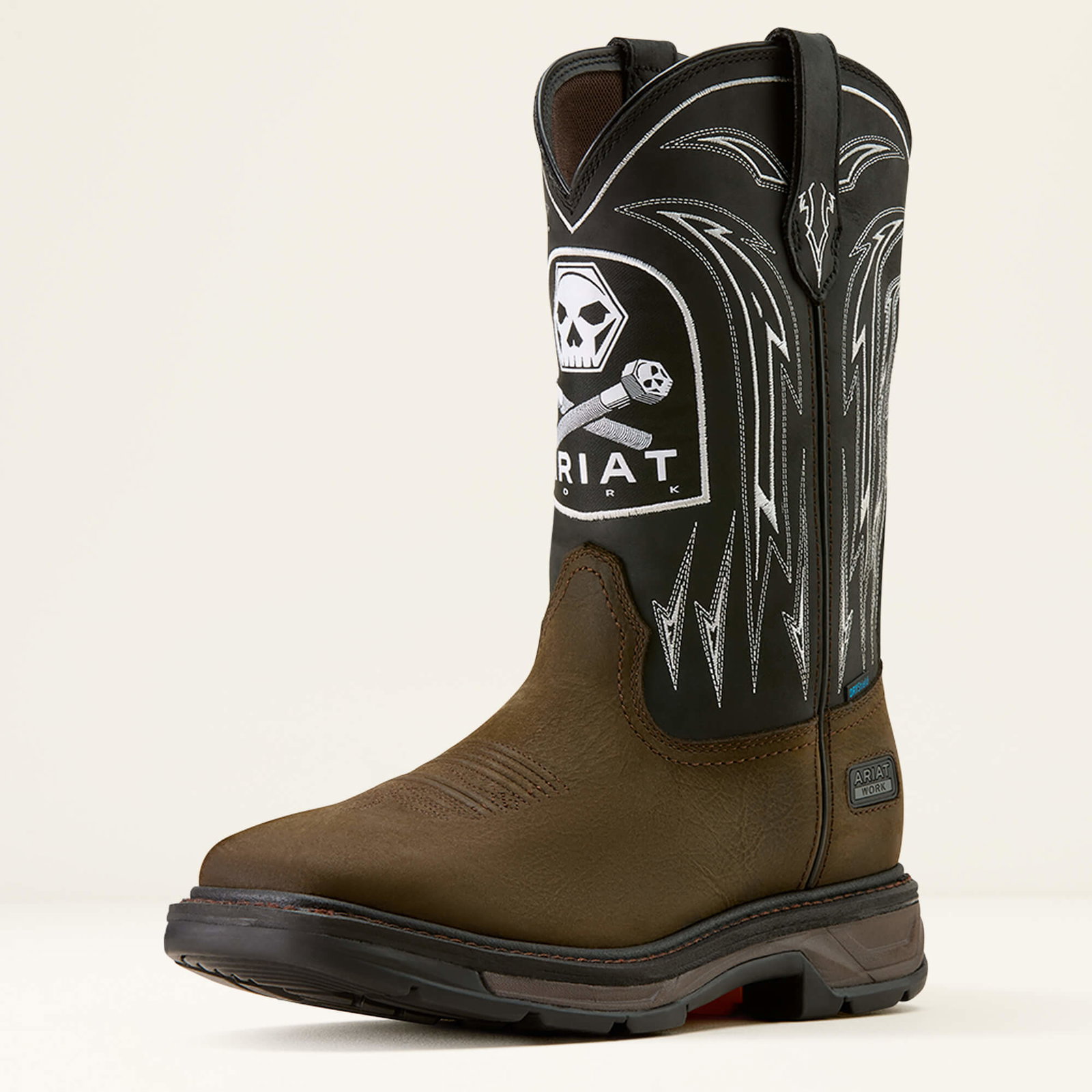 Men’s WorkHog XT Bolt Skull Waterproof Wide Square Toe Work Boot