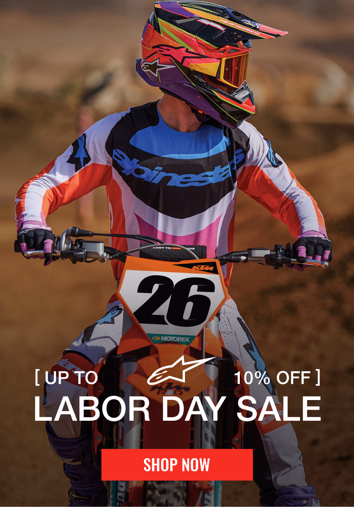 Alpinestars Labor Day Sale | Up to 10% off | SHOP NOW