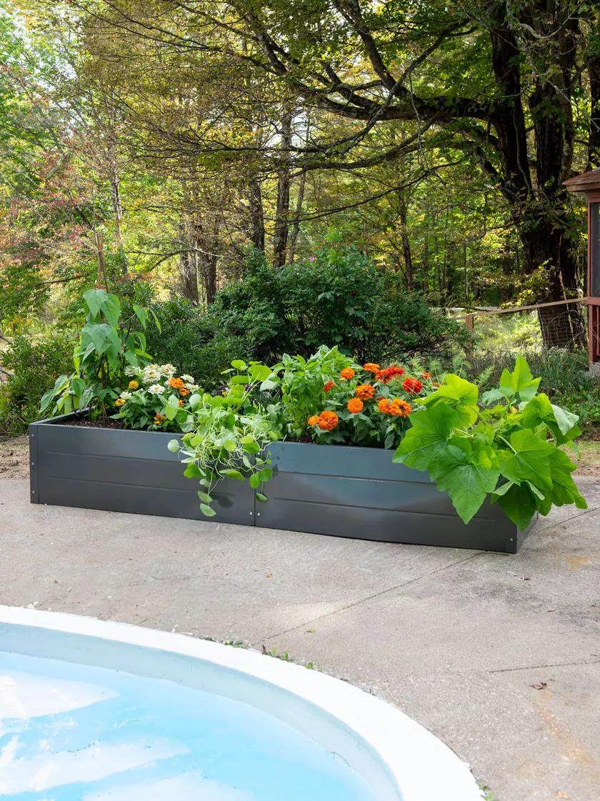Image of Putnam™ Metal Raised Bed, 24" x 90"