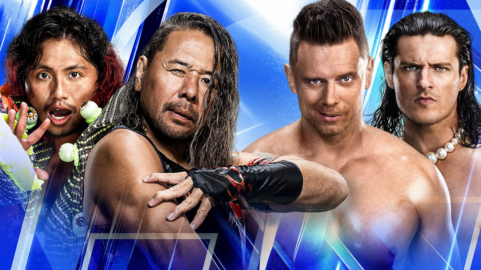 SHINSUKE NAKAMURA AND KYOKI vs. THE MIZ AND KIT WILSON