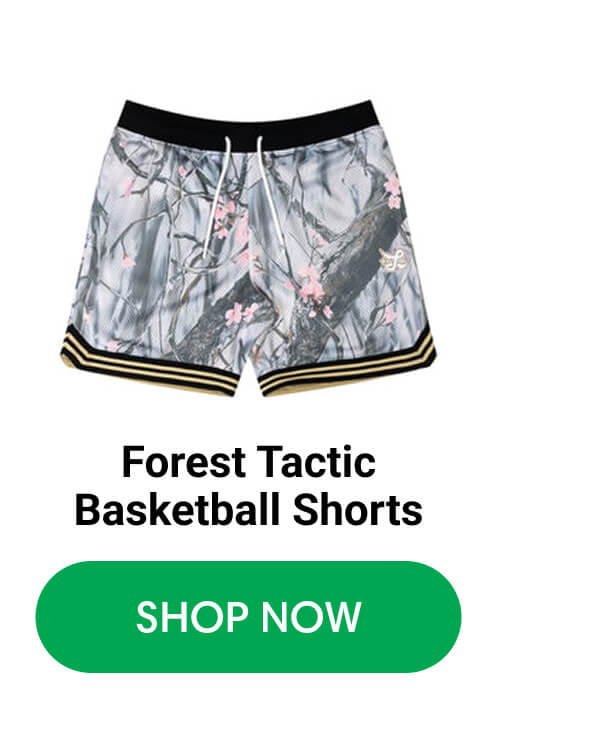 Forest Tactic Basketball Shorts | SHOP NOW