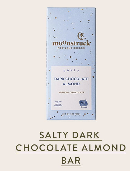 Salty Dark Chocolate Almond Bar 