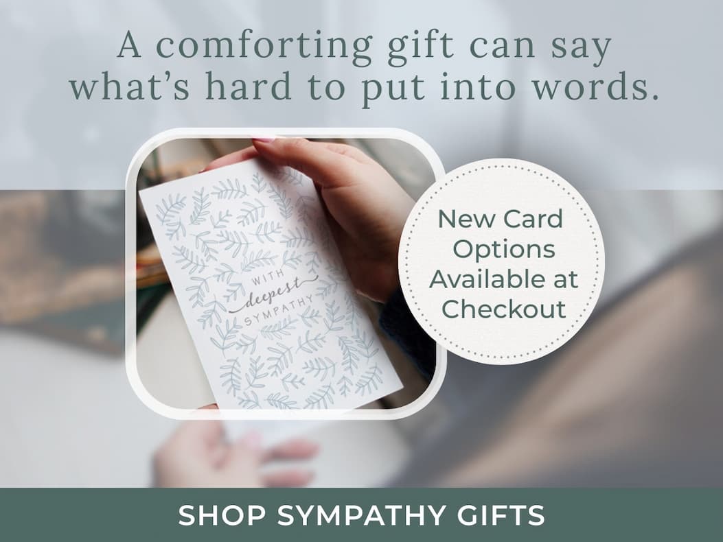 A comforting gift can says whats hard to put inot words 
