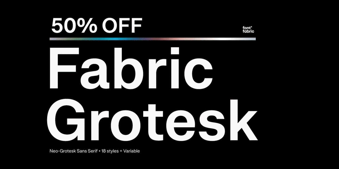 Fabric Grotesk