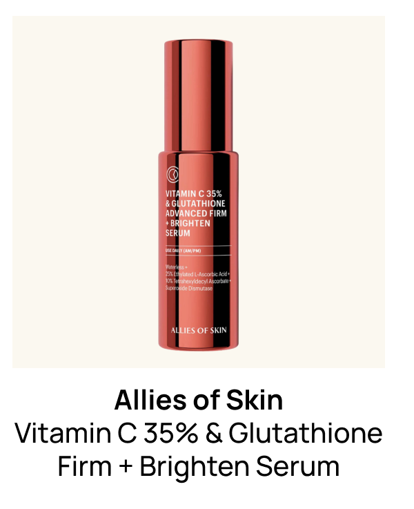 Allies of Skin Vitamin C 35% & Glutathione Advanced Firm + Brighten Serum 1fl. oz