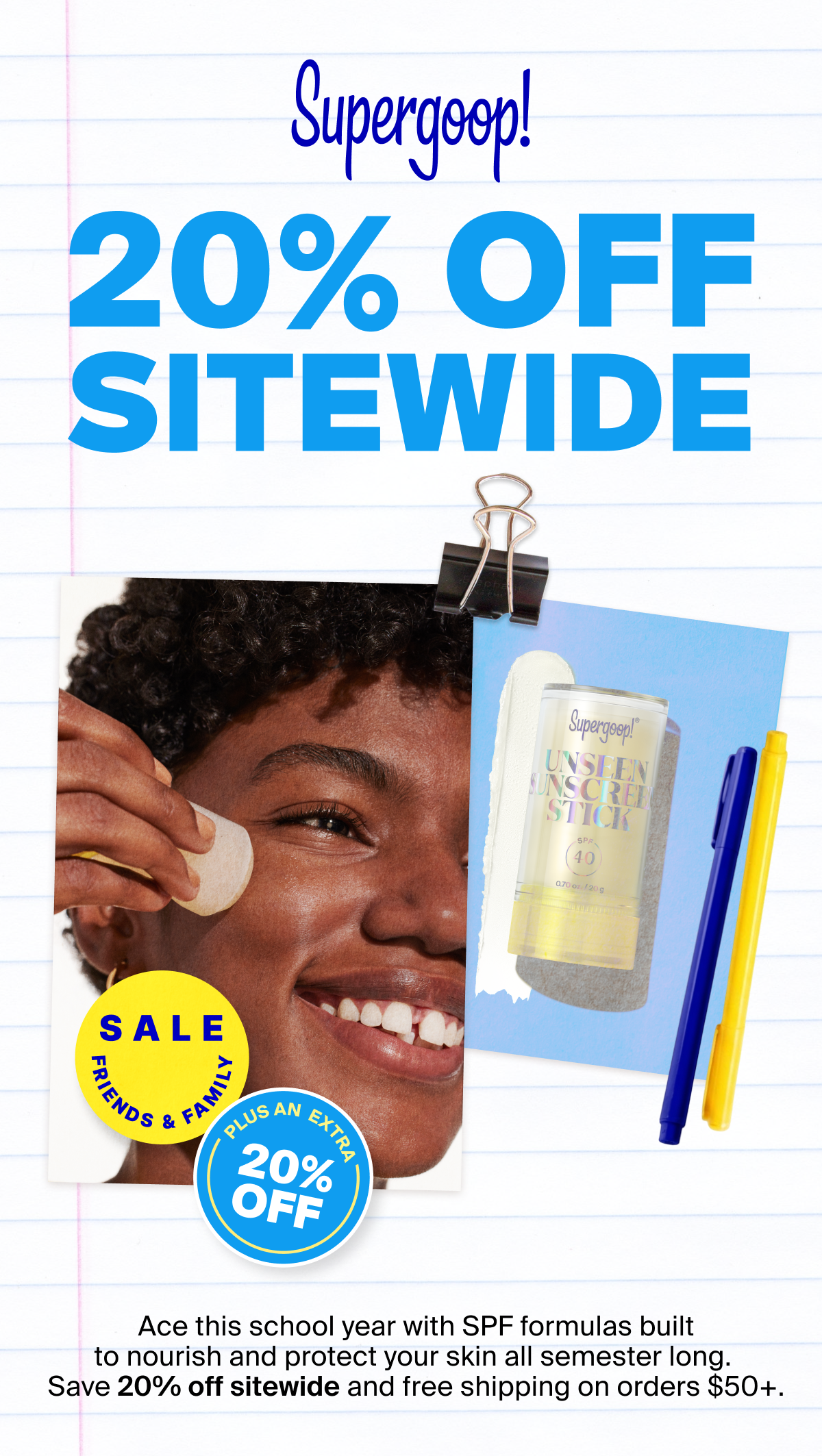 20% Off Sitewide