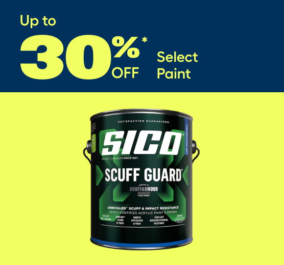 Up to 30%* off Select PAINT
