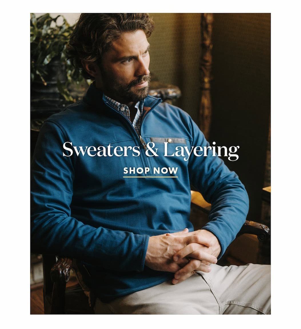Sweaters & Layering - Shop Now