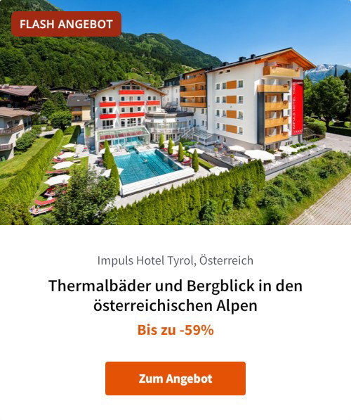 Thermalbäder und Bergblick in den österreichischen Alpen